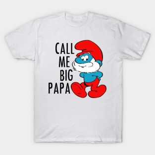 Papa Smurf And Smurfette T-Shirts for Sale | TeePublic